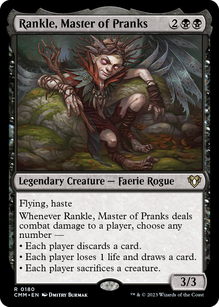 Rankle, Master of Pranks [Commander Masters] | Gamer Loot