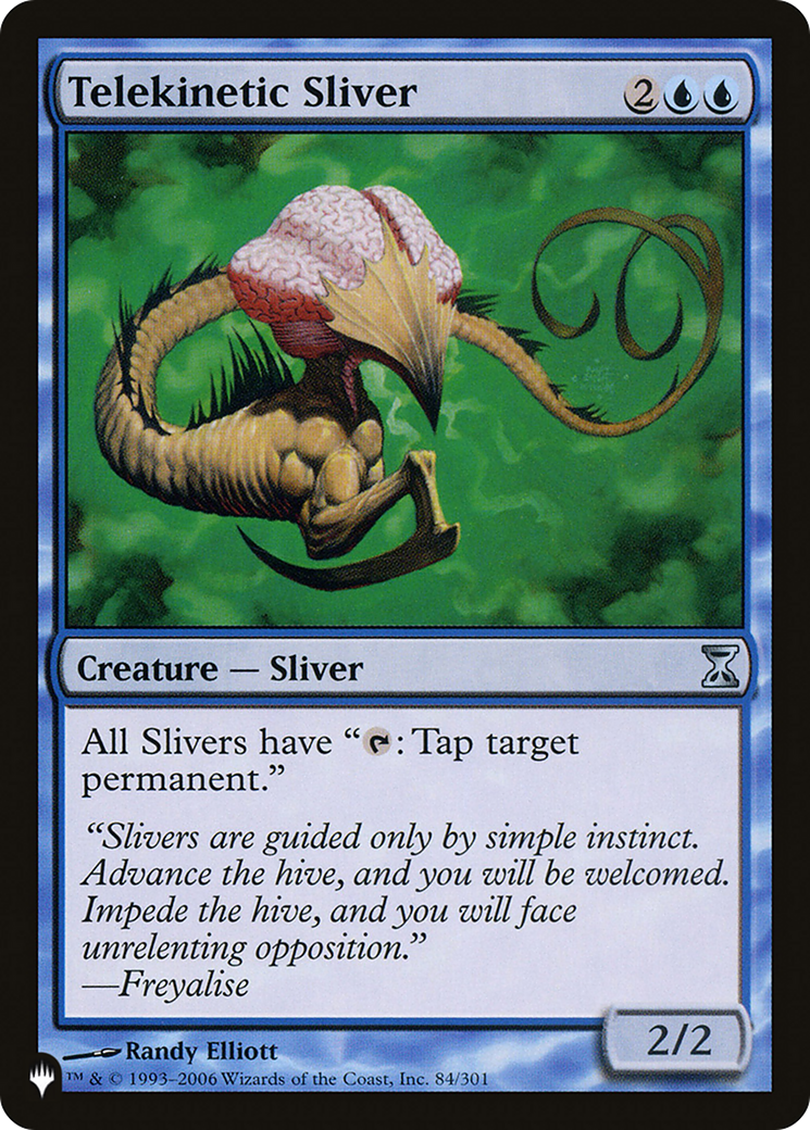 Telekinetic Sliver [The List Reprints] | Gamer Loot