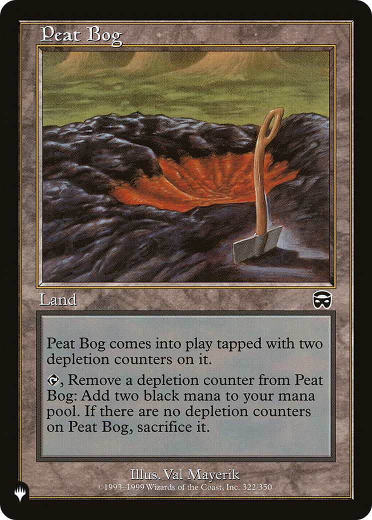 Peat Bog [The List Reprints] | Gamer Loot