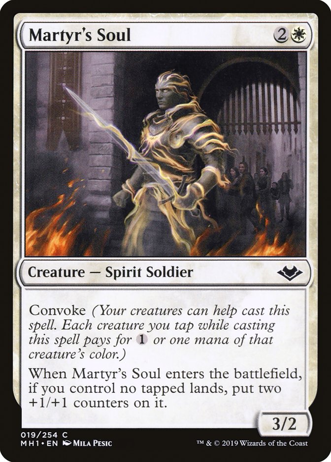 Martyr's Soul [Modern Horizons] | Gamer Loot