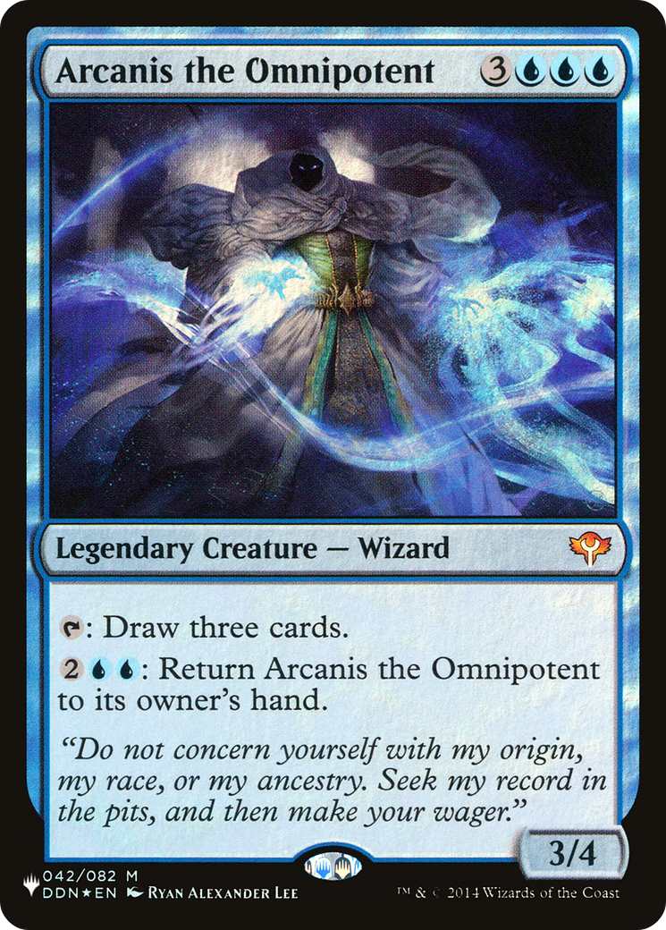 Arcanis the Omnipotent [The List Reprints] | Gamer Loot