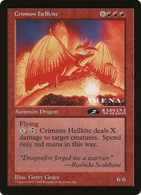 Crimson Hellkite (Oversized) [Oversize Cards] | Gamer Loot