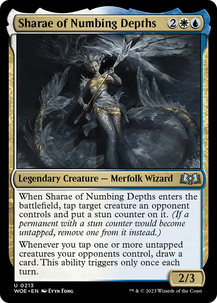 Sharae of Numbing Depths [Wilds of Eldraine] | Gamer Loot