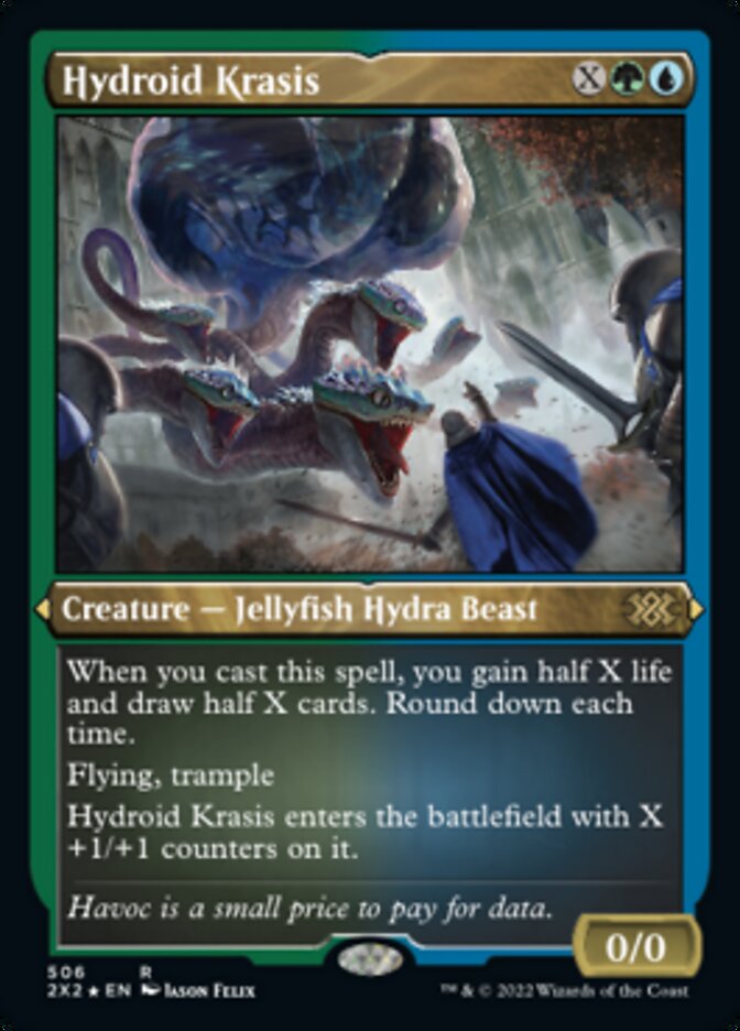 Hydroid Krasis (Foil Etched) [Double Masters 2022] | Gamer Loot
