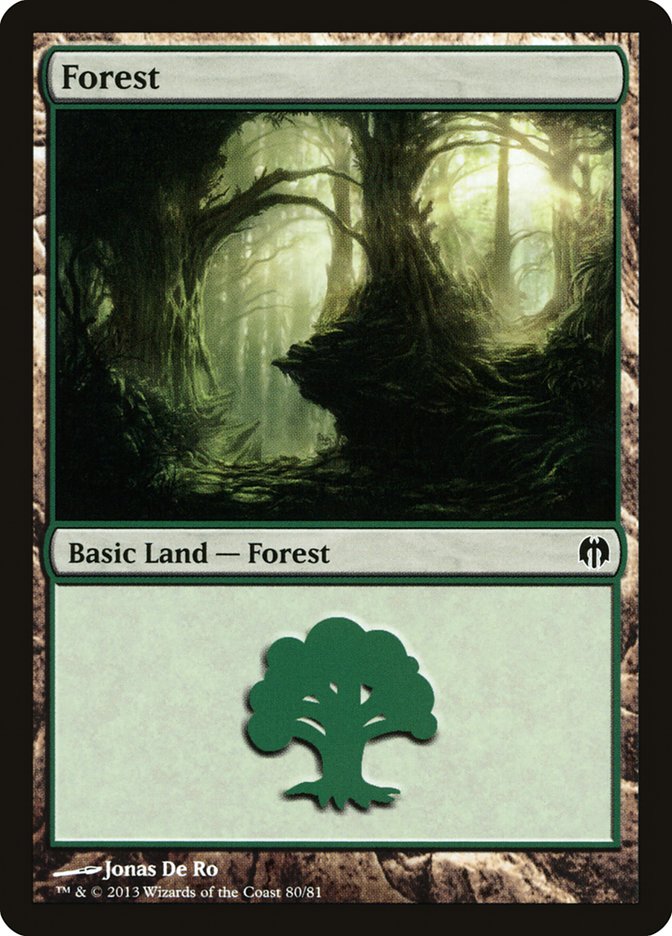 Forest (80) [Duel Decks: Heroes vs. Monsters] | Gamer Loot