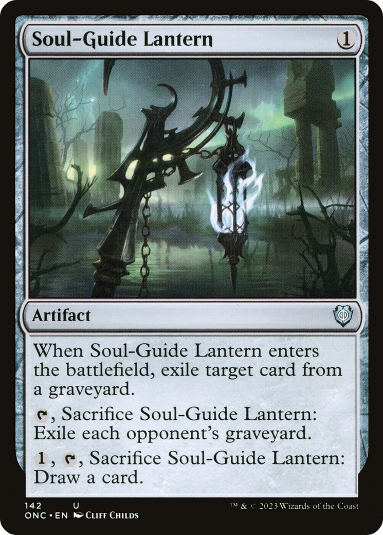 Soul-Guide Lantern [Phyrexia: All Will Be One Commander] | Gamer Loot