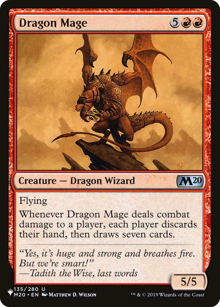 Dragon Mage [The List Reprints] | Gamer Loot