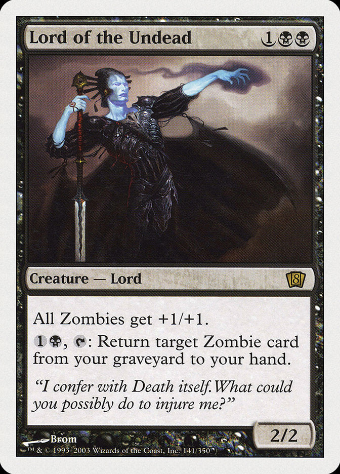 Lord of the Undead (8th Edition) [Oversize Cards] | Gamer Loot