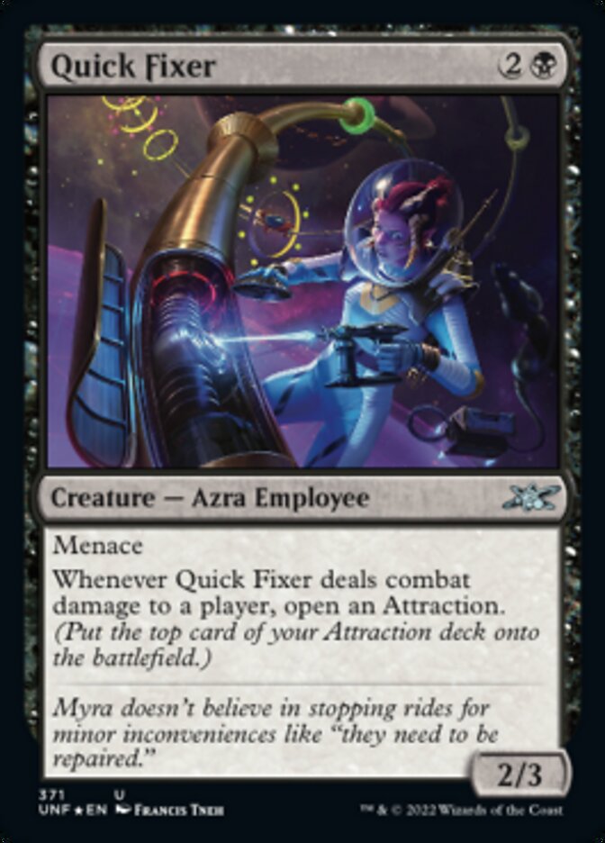 Quick Fixer (Galaxy Foil) [Unfinity] | Gamer Loot