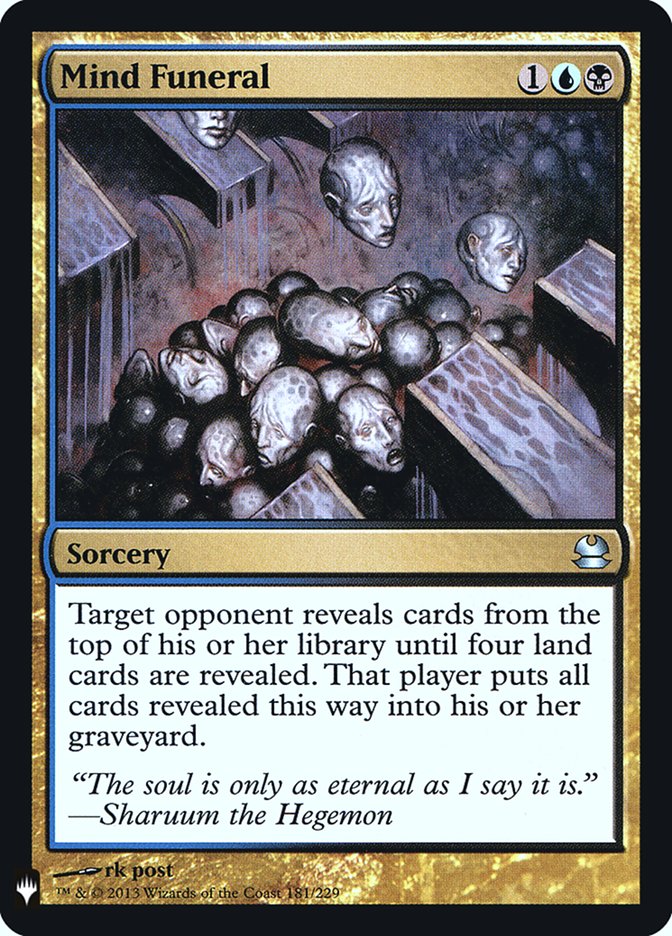 Mind Funeral [Mystery Booster] | Gamer Loot