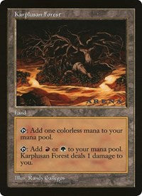 Karplusan Forest (Oversized) [Oversize Cards] | Gamer Loot