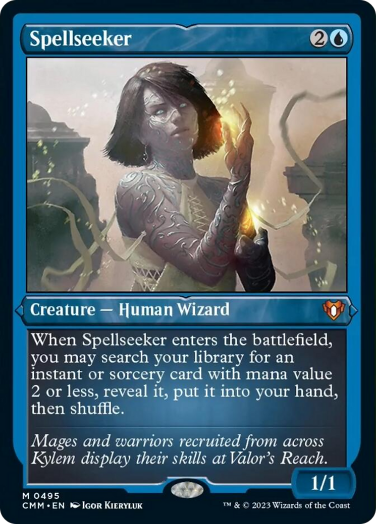 Spellseeker (Foil Etched) [Commander Masters] | Gamer Loot