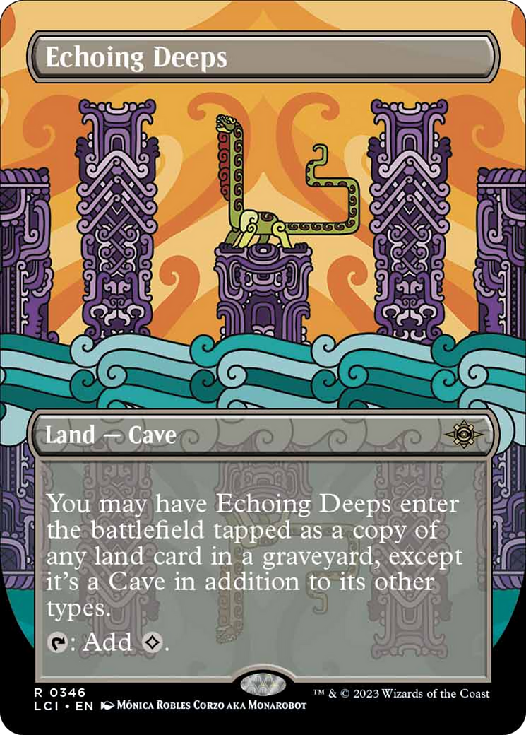 Echoing Deeps (Borderless) [The Lost Caverns of Ixalan] | Gamer Loot