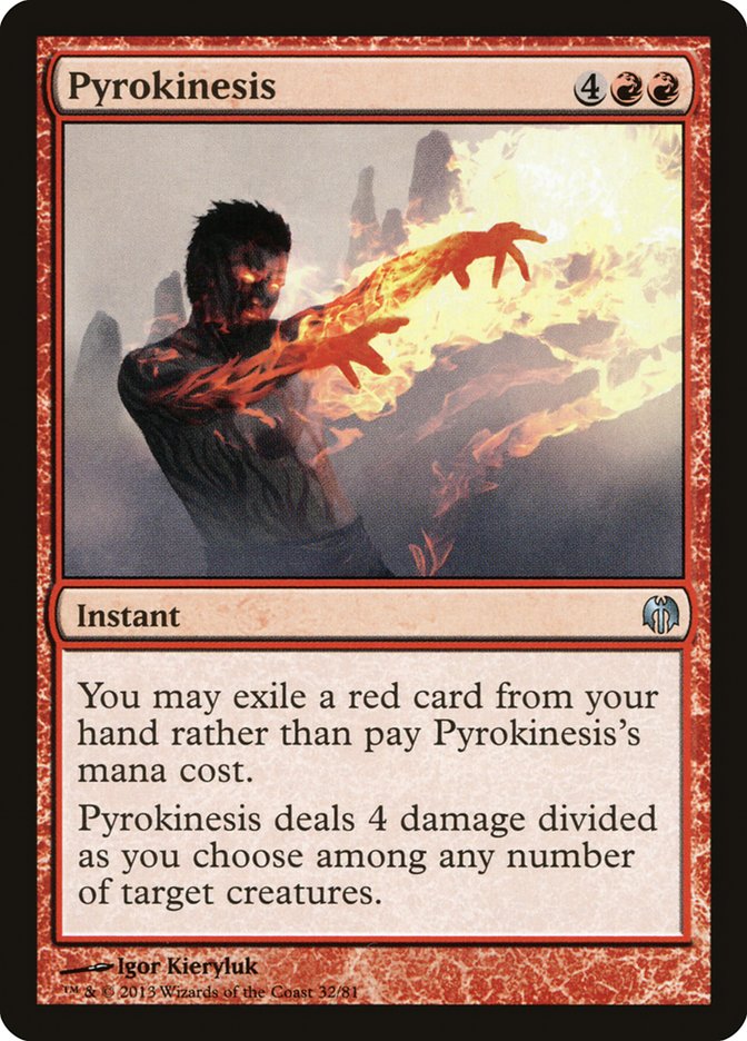 Pyrokinesis [Duel Decks: Heroes vs. Monsters] | Gamer Loot