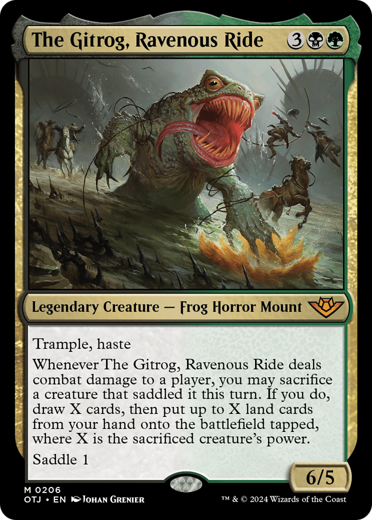 The Gitrog, Ravenous Ride [Outlaws of Thunder Junction] | Gamer Loot