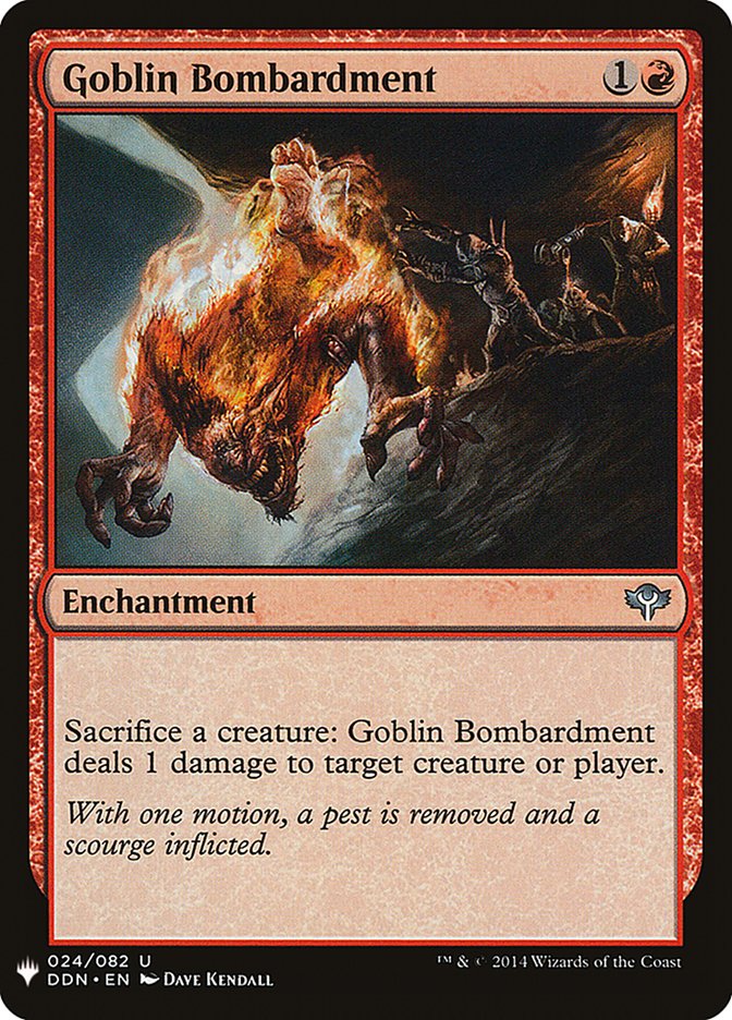 Goblin Bombardment [Mystery Booster] | Gamer Loot