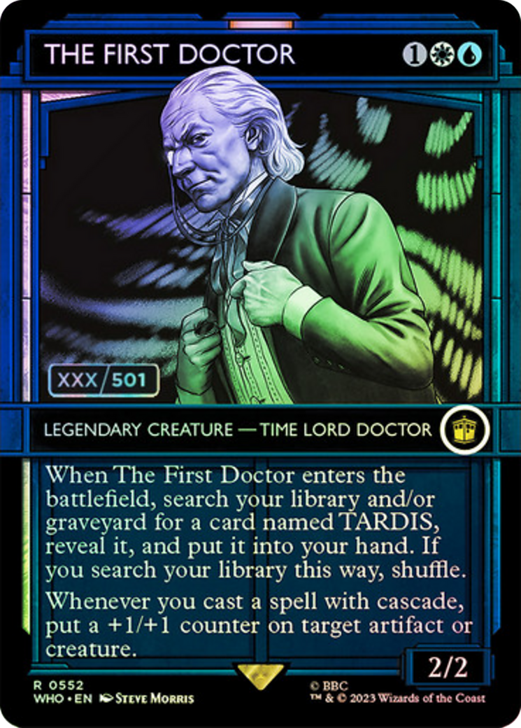 The First Doctor (Serial Numbered) [Doctor Who] | Gamer Loot