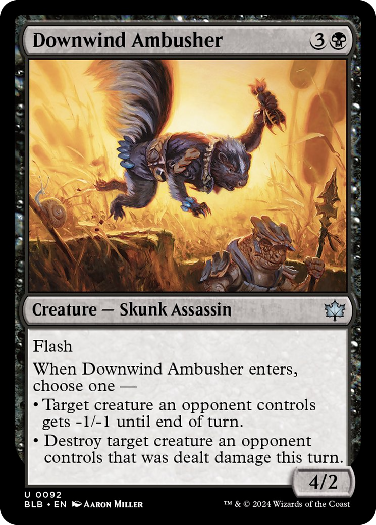 Downwind Ambusher [Bloomburrow] | Gamer Loot