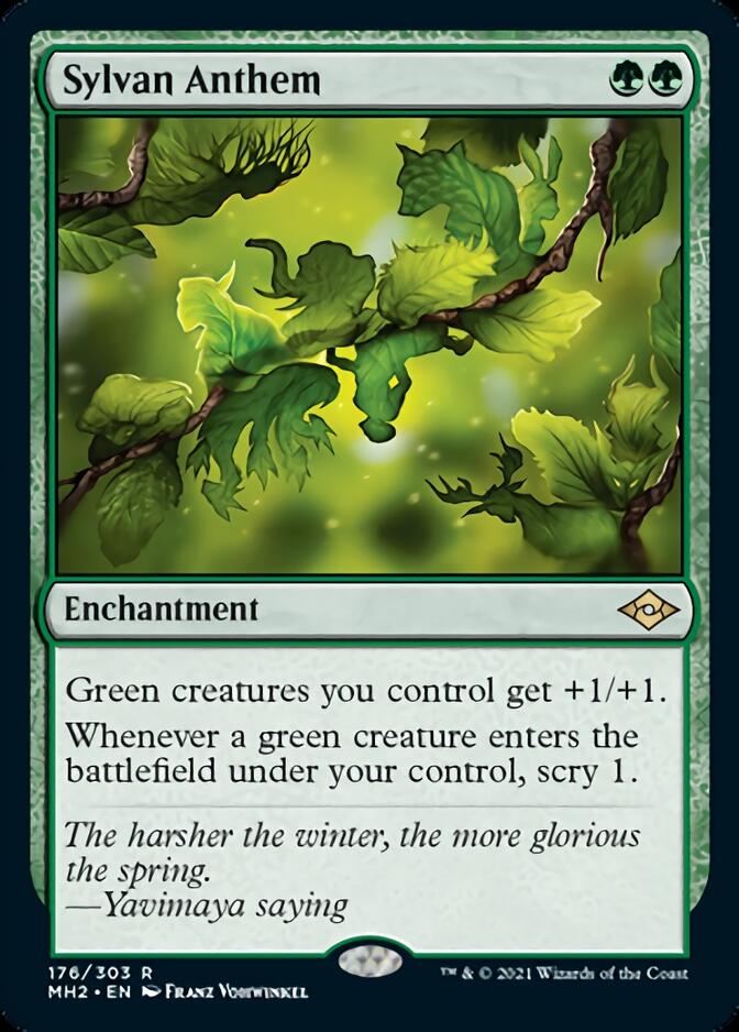 Sylvan Anthem [Modern Horizons 2] | Gamer Loot