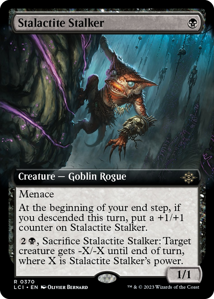 Stalactite Stalker (Extended Art) [The Lost Caverns of Ixalan] | Gamer Loot