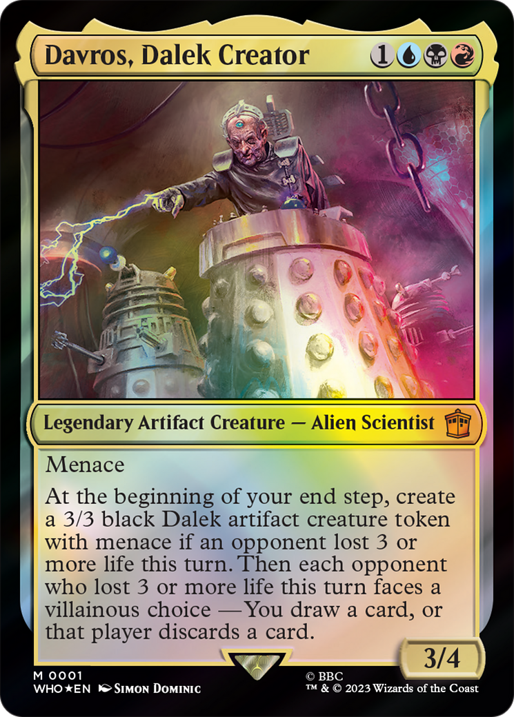Davros, Dalek Creator [Doctor Who] | Gamer Loot