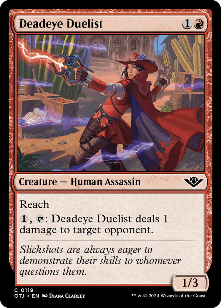 Deadeye Duelist [Outlaws of Thunder Junction] | Gamer Loot