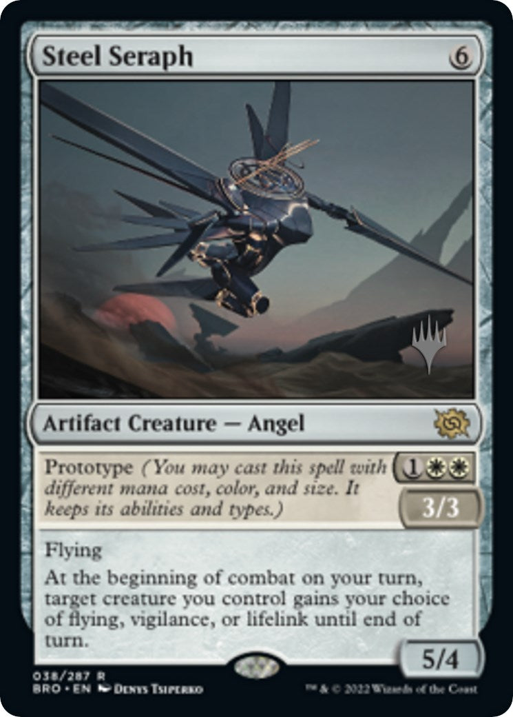 Steel Seraph (Promo Pack) [The Brothers' War Promos] | Gamer Loot