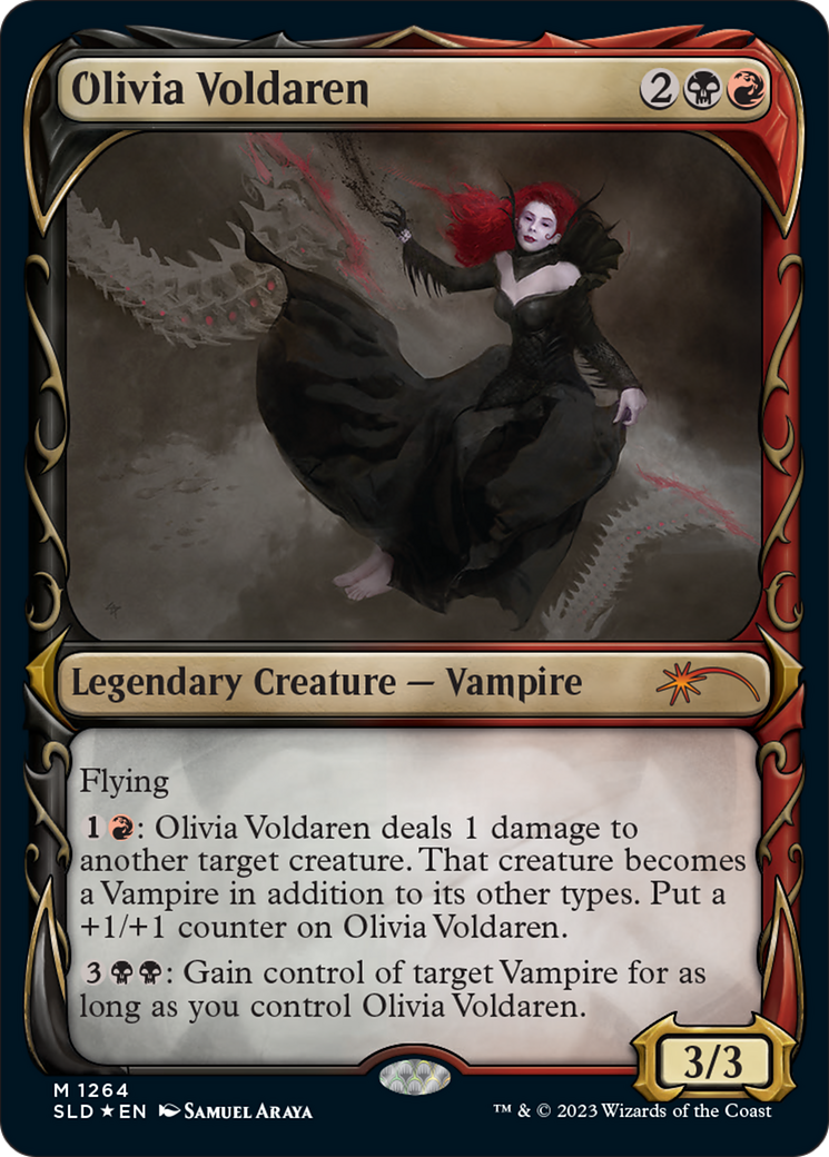Olivia Voldaren (Halo Foil) [Secret Lair Drop Series] | Gamer Loot