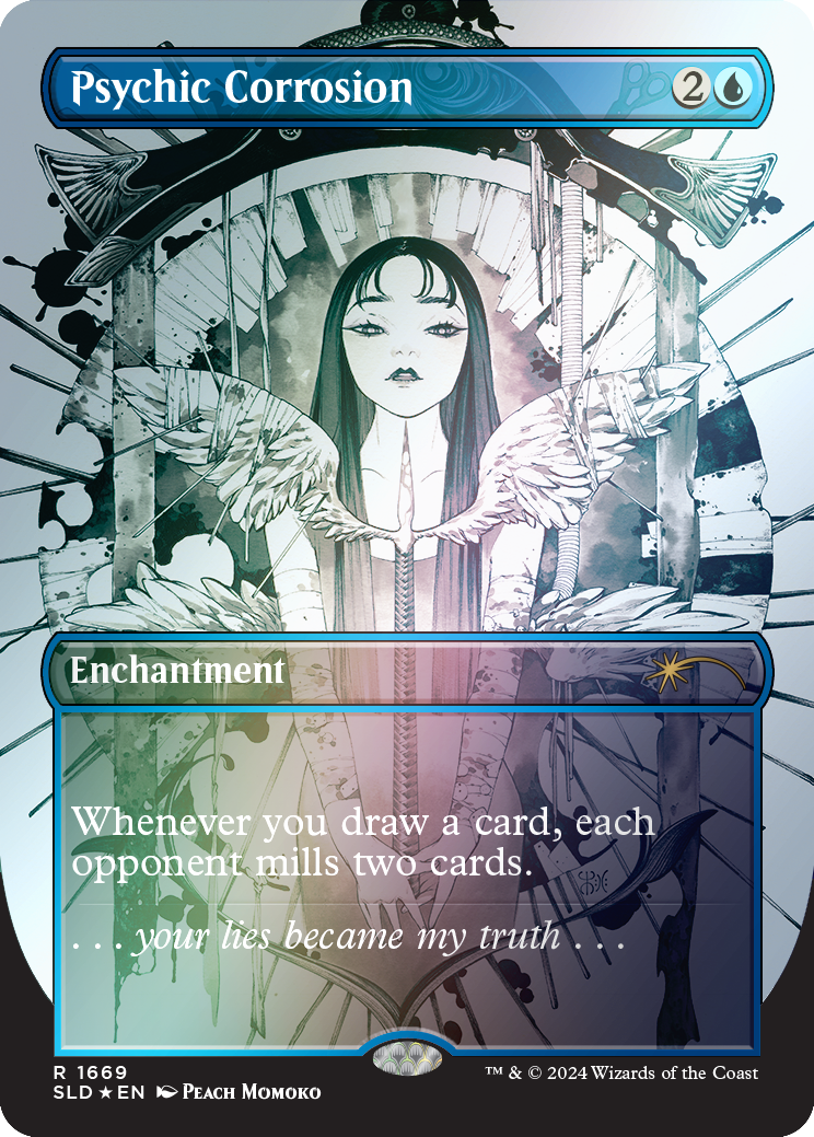 Psychic Corrosion (Rainbow Foil) [Secret Lair Drop Series] | Gamer Loot