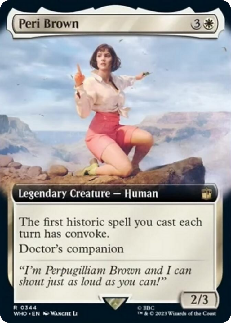 Peri Brown (Extended Art) [Doctor Who] | Gamer Loot