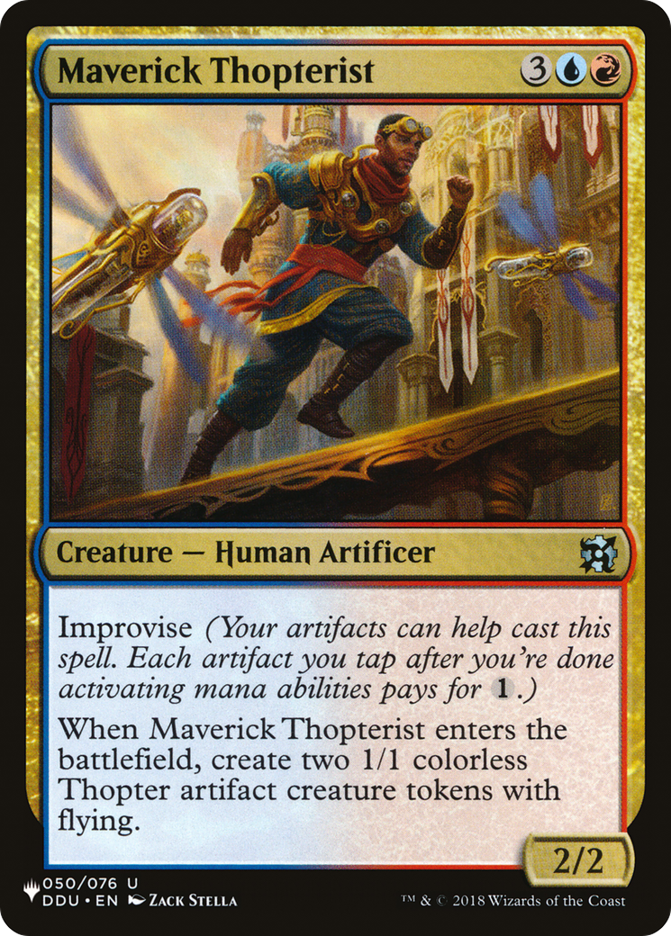 Maverick Thopterist (DDU) [The List] | Gamer Loot