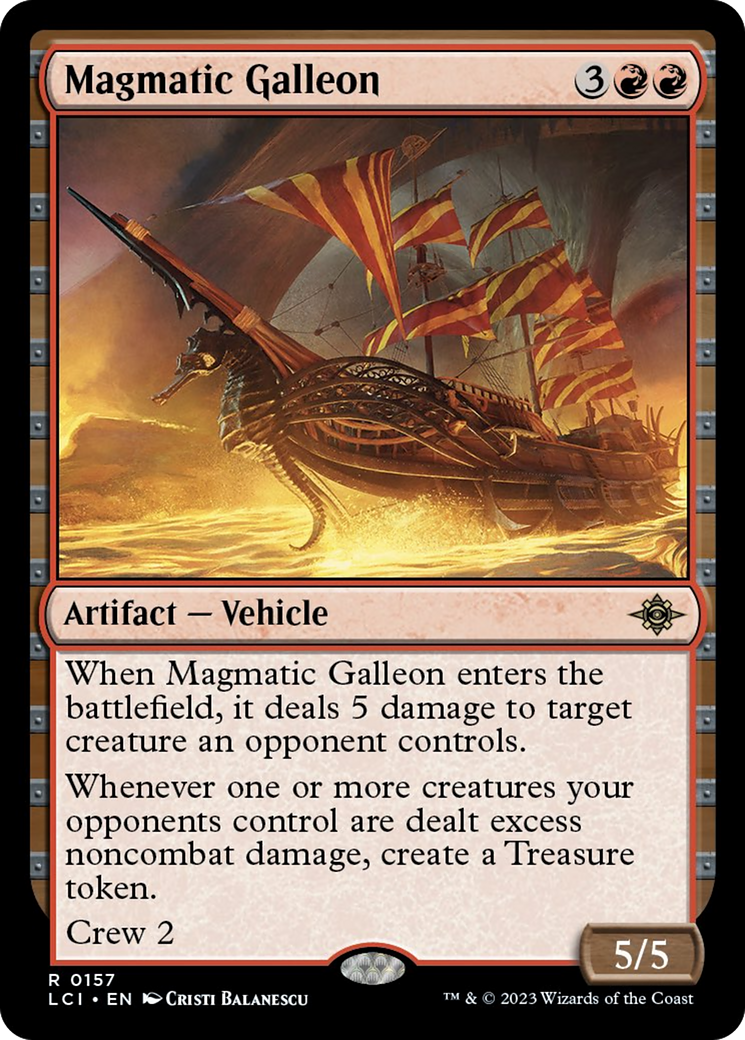 Magmatic Galleon [The Lost Caverns of Ixalan] | Gamer Loot