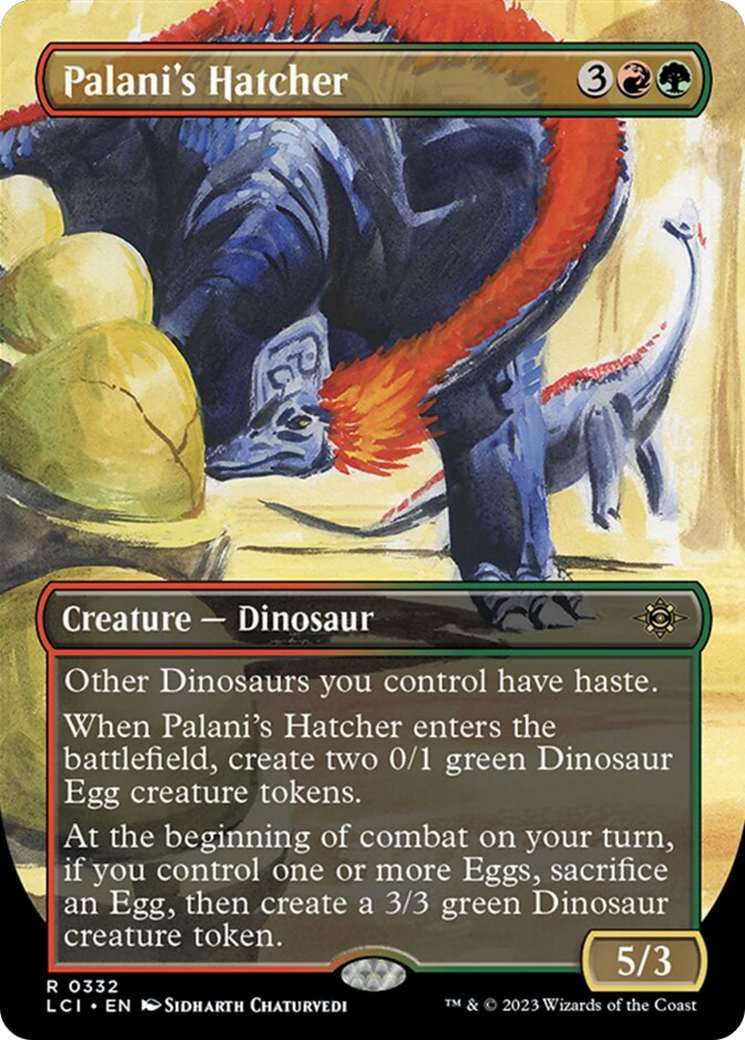 Palani's Hatcher (Borderless) [The Lost Caverns of Ixalan] | Gamer Loot