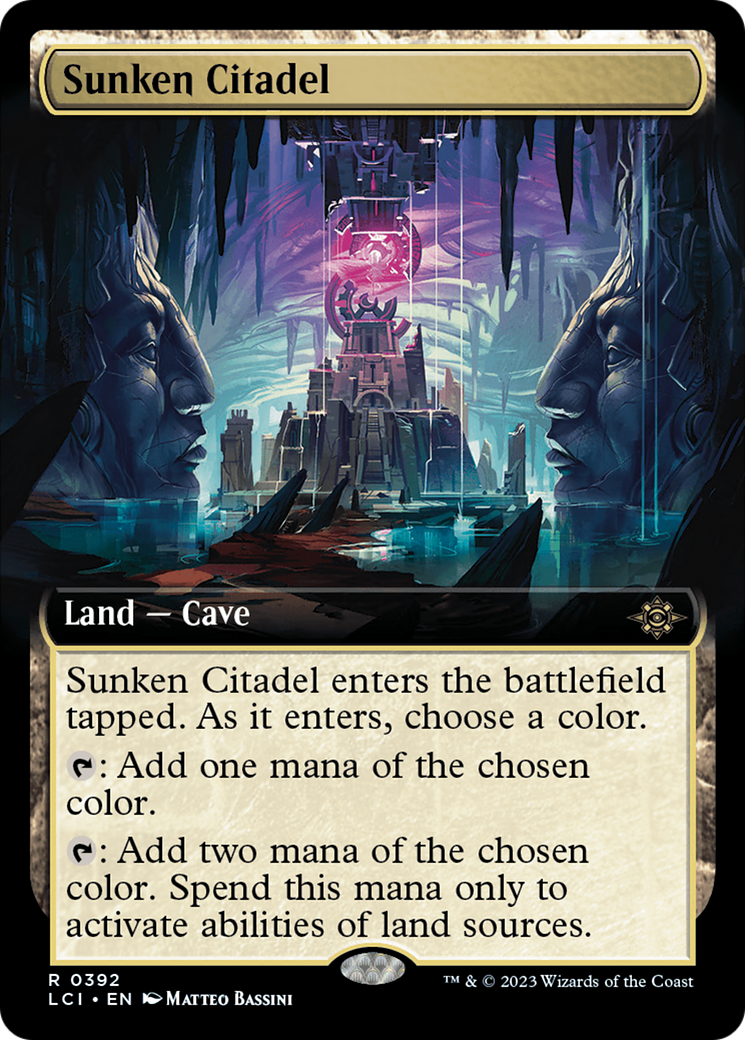 Sunken Citadel (Extended Art) [The Lost Caverns of Ixalan] | Gamer Loot