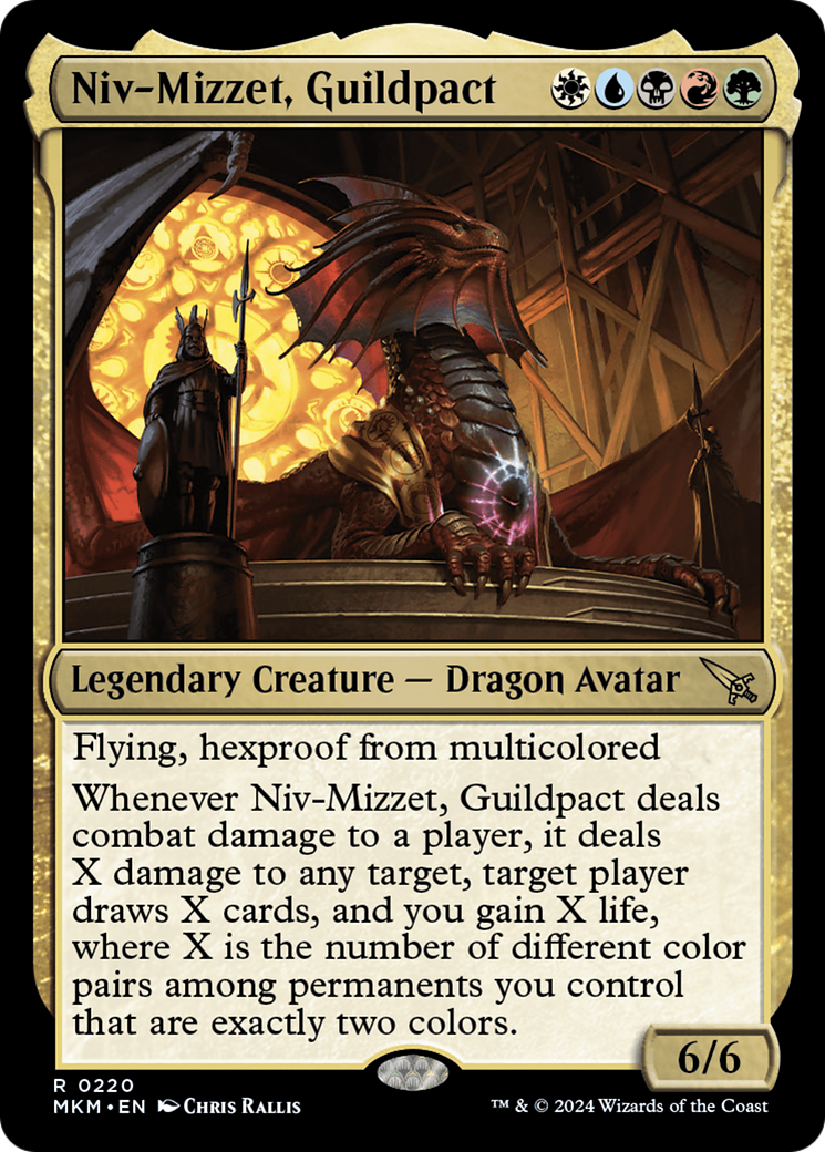 Niv-Mizzet, Guildpact [Murders at Karlov Manor] | Gamer Loot