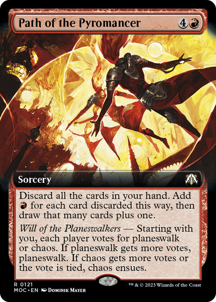 Path of the Pyromancer (Extended Art) [March of the Machine Commander] | Gamer Loot