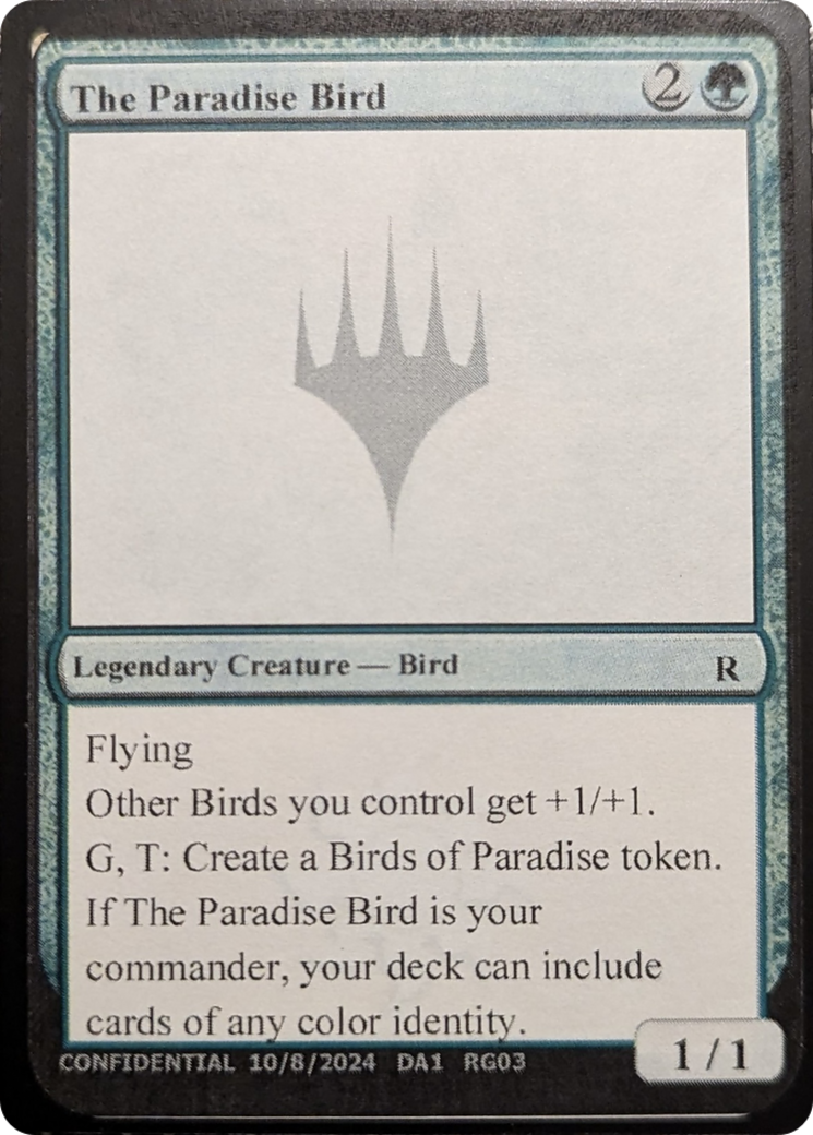 The Paradise Bird [Mystery Booster 2 Playtest Cards] | Gamer Loot