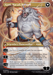 Ajani, Nacatl Pariah // Ajani, Nacatl Avenger (Borderless) [Modern Horizons 3] | Gamer Loot