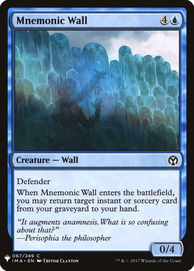 Mnemonic Wall [Mystery Booster] | Gamer Loot