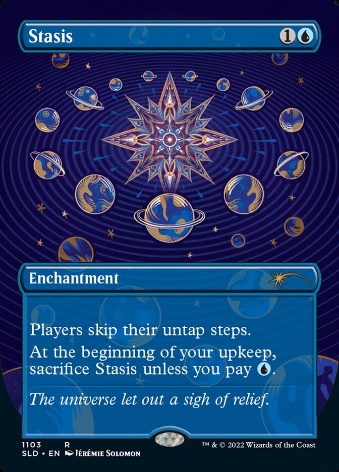 Stasis (Borderless) [Secret Lair Drop Series] | Gamer Loot