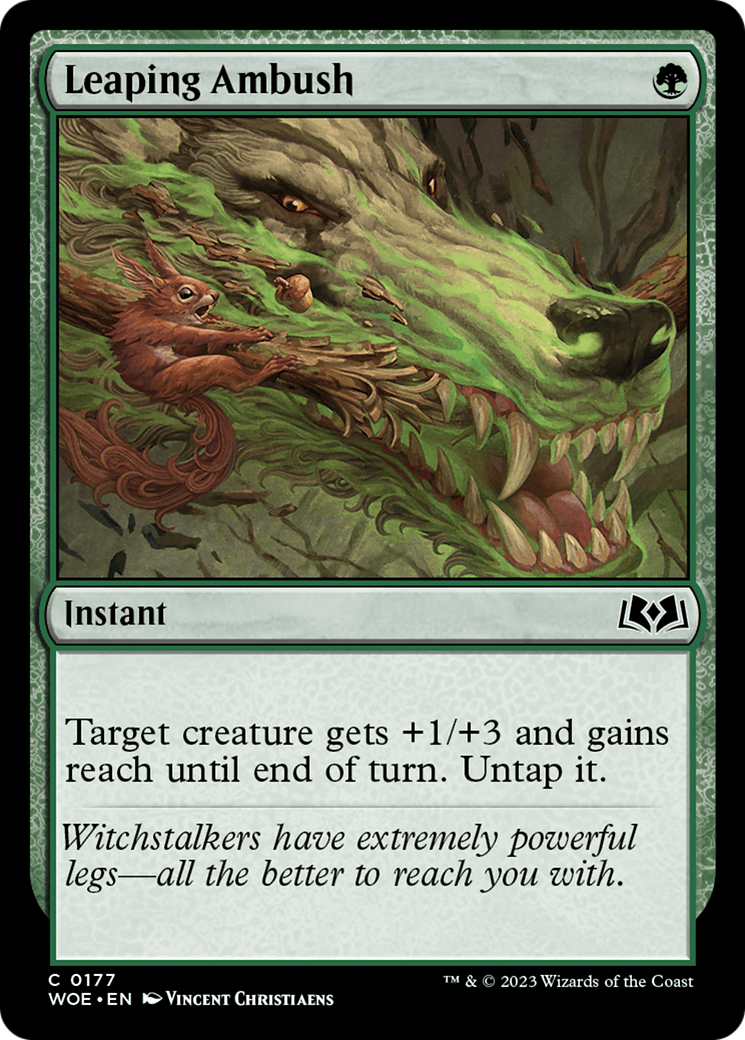 Leaping Ambush [Wilds of Eldraine] | Gamer Loot