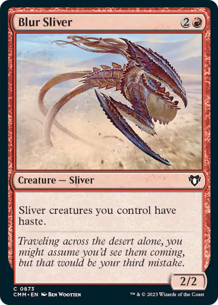 Blur Sliver [Commander Masters] | Gamer Loot