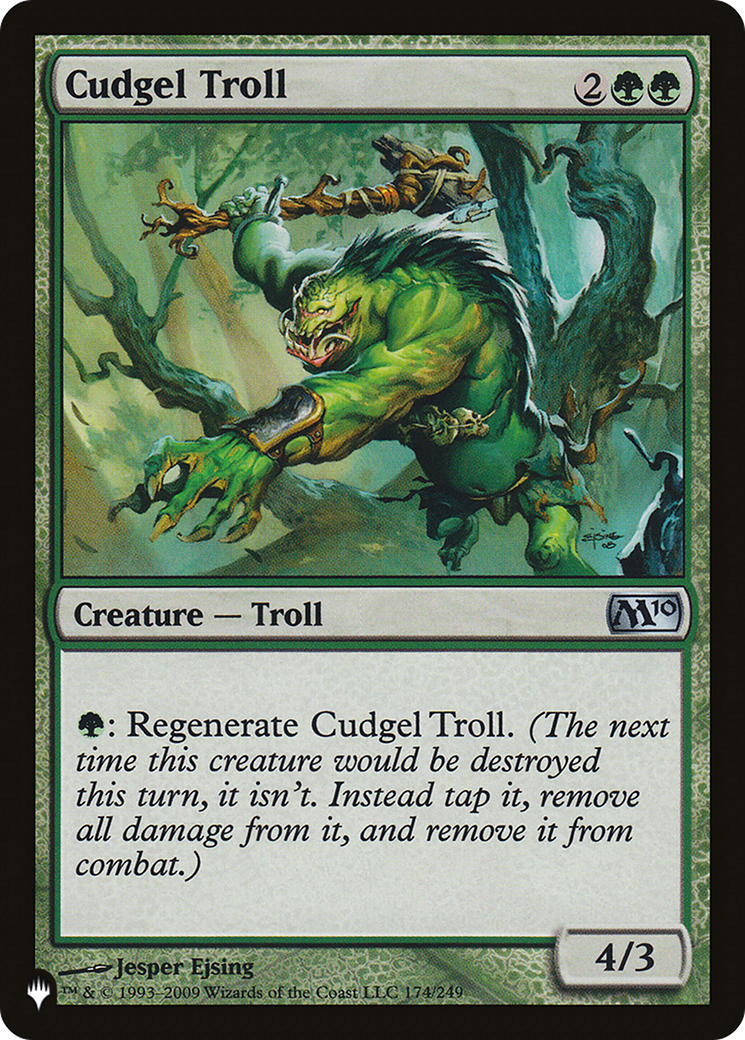 Cudgel Troll [The List Reprints] | Gamer Loot