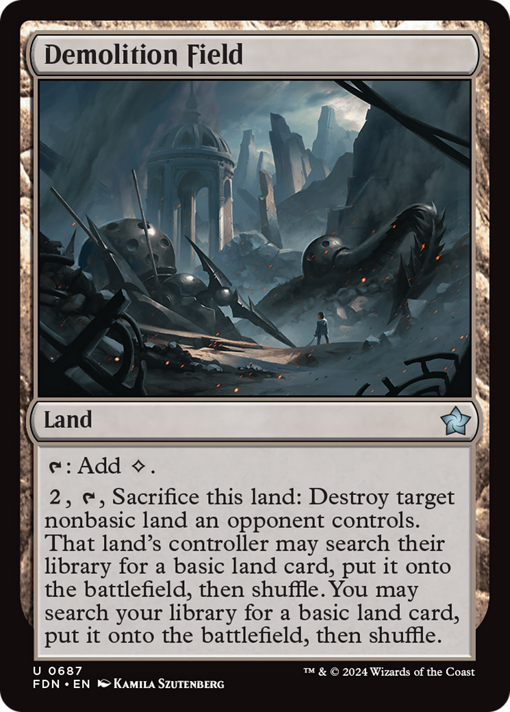 Demolition Field [Foundations] | Gamer Loot