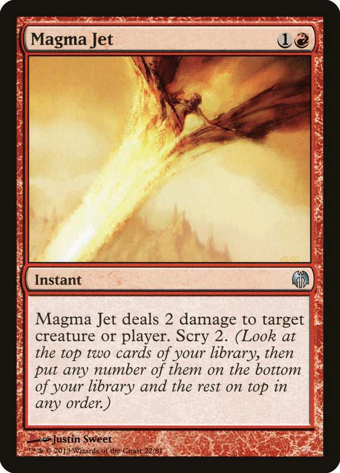 Magma Jet [Duel Decks: Heroes vs. Monsters] | Gamer Loot