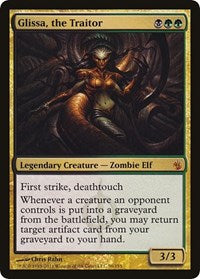 Glissa, the Traitor (Mirrodin Besieged) [Oversize Cards] | Gamer Loot