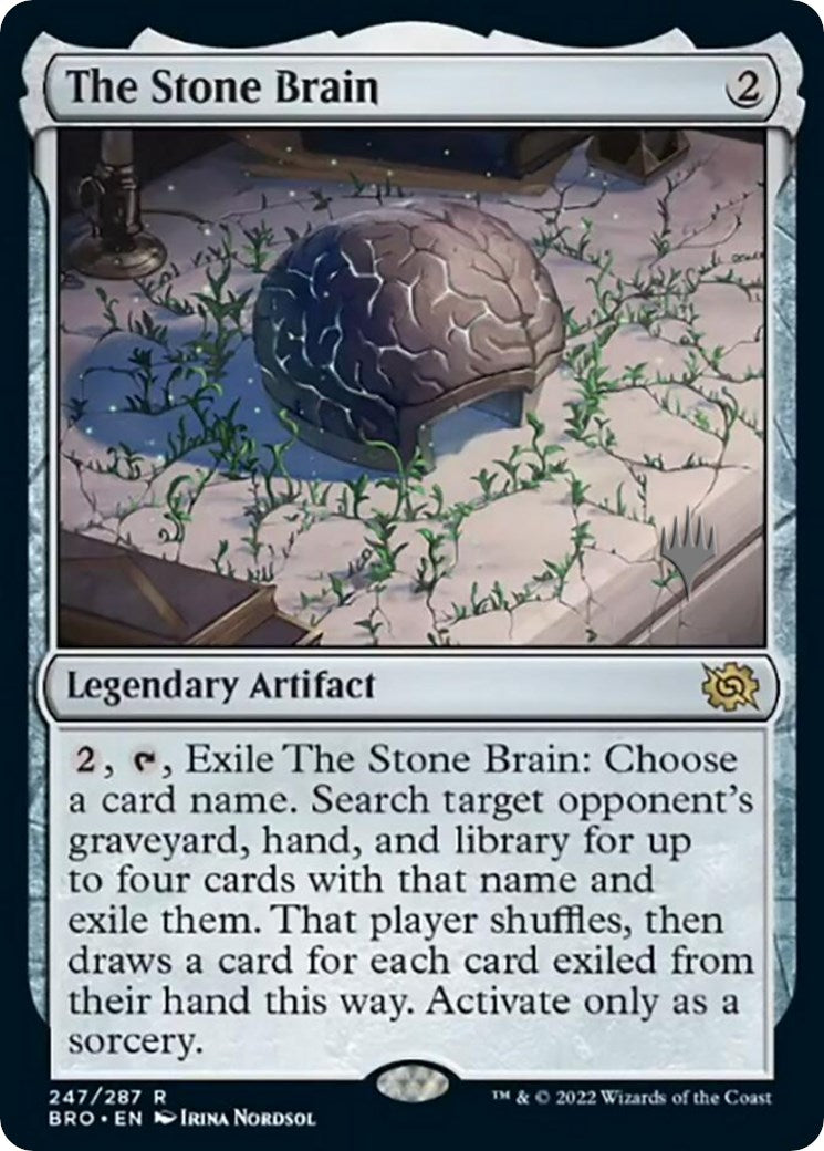 The Stone Brain (Promo Pack) [The Brothers' War Promos] | Gamer Loot