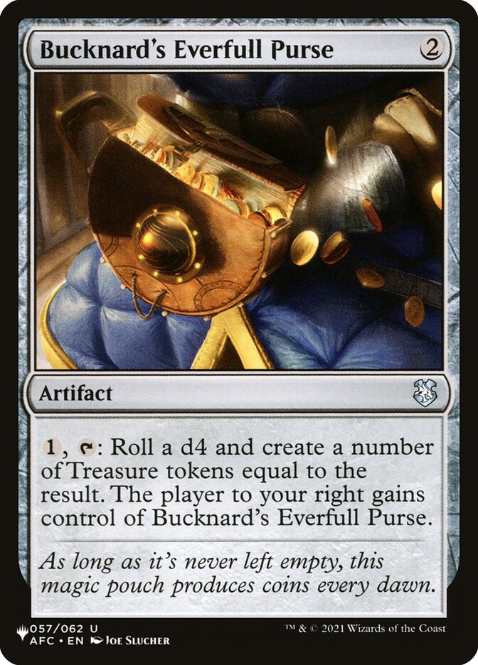 Bucknard's Everfull Purse [The List] | Gamer Loot