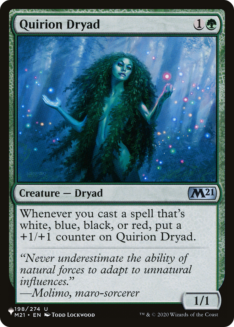 Quirion Dryad [The List Reprints] | Gamer Loot