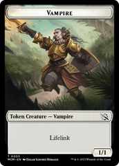 Elemental (9) // Vampire Double-Sided Token [March of the Machine Tokens] | Gamer Loot